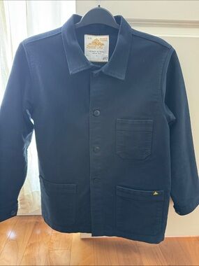 LE MONT ST MICHEL Men’s Navy Chore Jacket